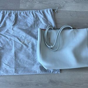 Calvin Klein Leather Tote